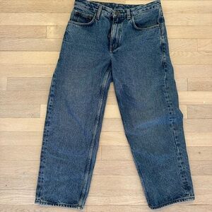 American Vintage cropped straight leg jeans